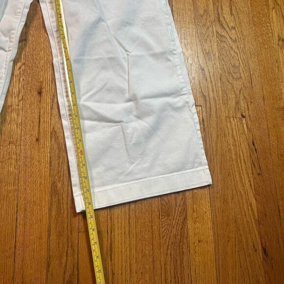 Levis Baggy Trouser Pants High Rise Straight Leg Womens 10/30 White 90s NWT $70 - Picture 6 of 7
